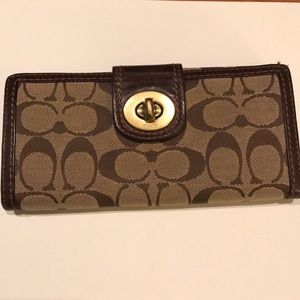 Coach envelope wallet